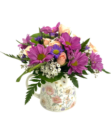 Spring Meadow Mug Bouquet