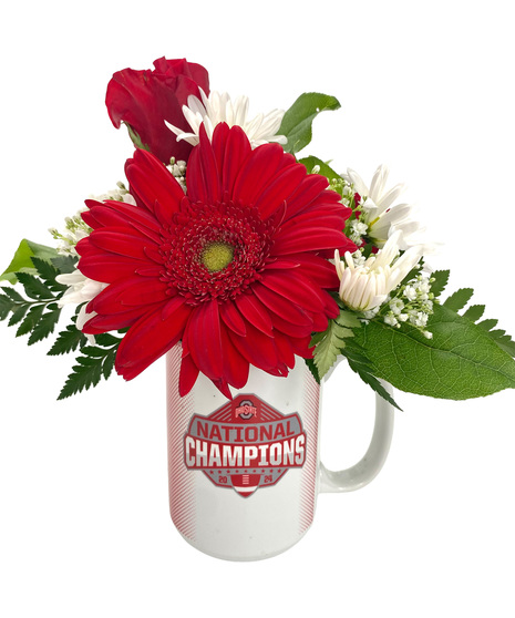 Ohio State National Champion Mug Bouquet