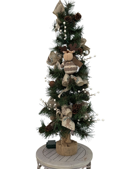 Pinecone Dream - Faux LED Tree