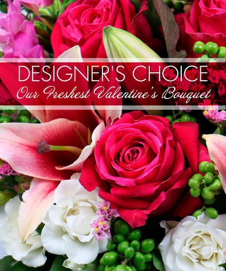 Designers Choice  Valentine's Bouquet