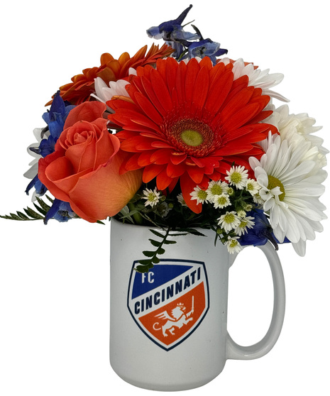 FC Cincinnati Mug Bouquet